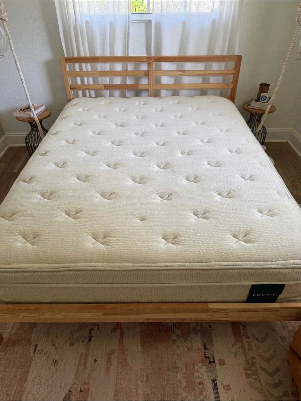 LESESA X WEST ELM QUEEN SIZE NON TOXIC MATTRESS HYBRID - NEW